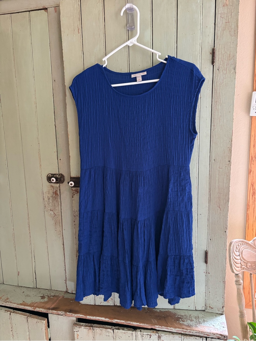 Knox Rose Royal Blue Tiered Dress